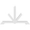 Ekena Millwork Vanguard Architectural Grade PVC Gable Bracket, 96"W x 60"H x 6"D x 6"F, 15/12 Pitch GBP096X60X0606VAN00 - alternate 3
